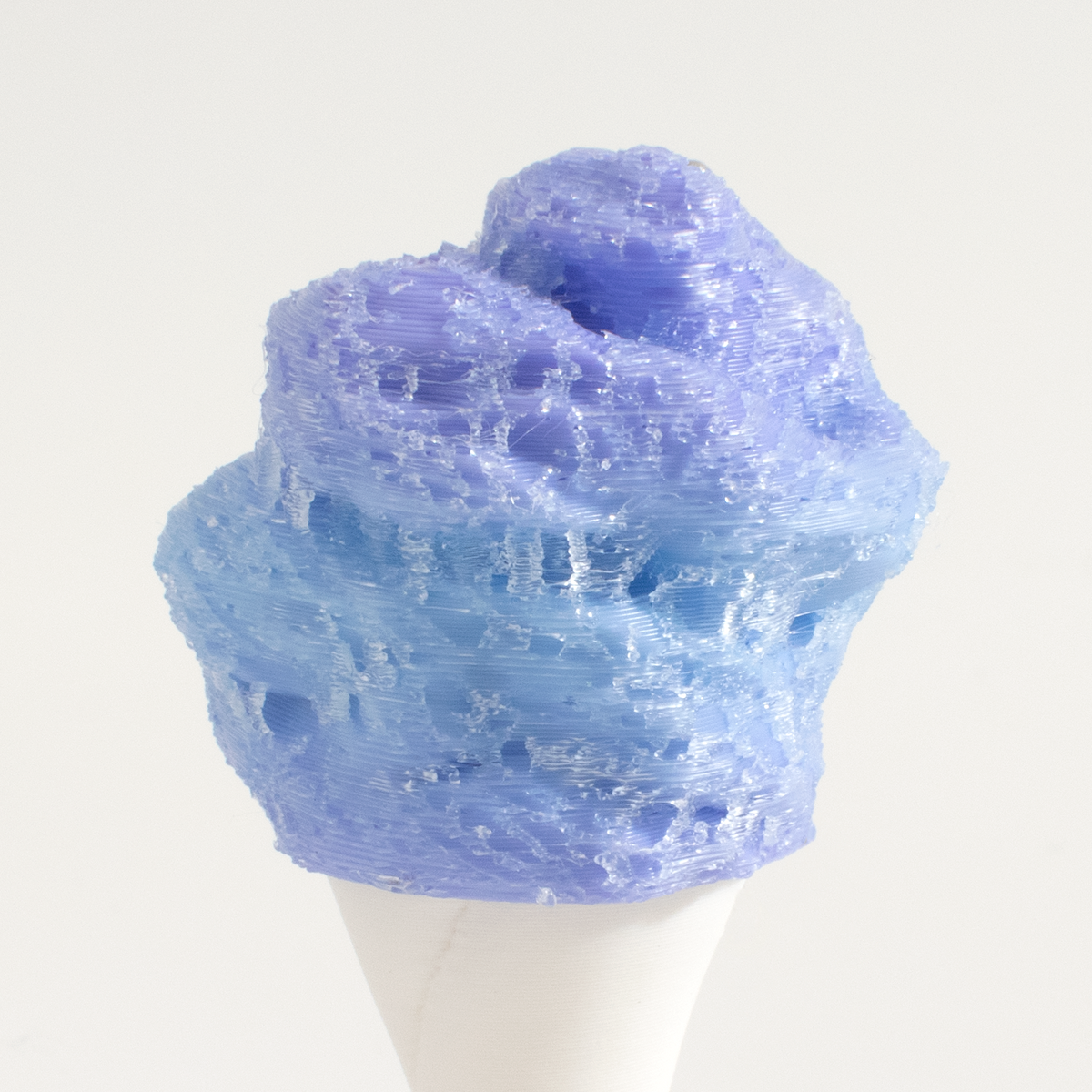 Cotton Candy Fidget Clicker, close-up