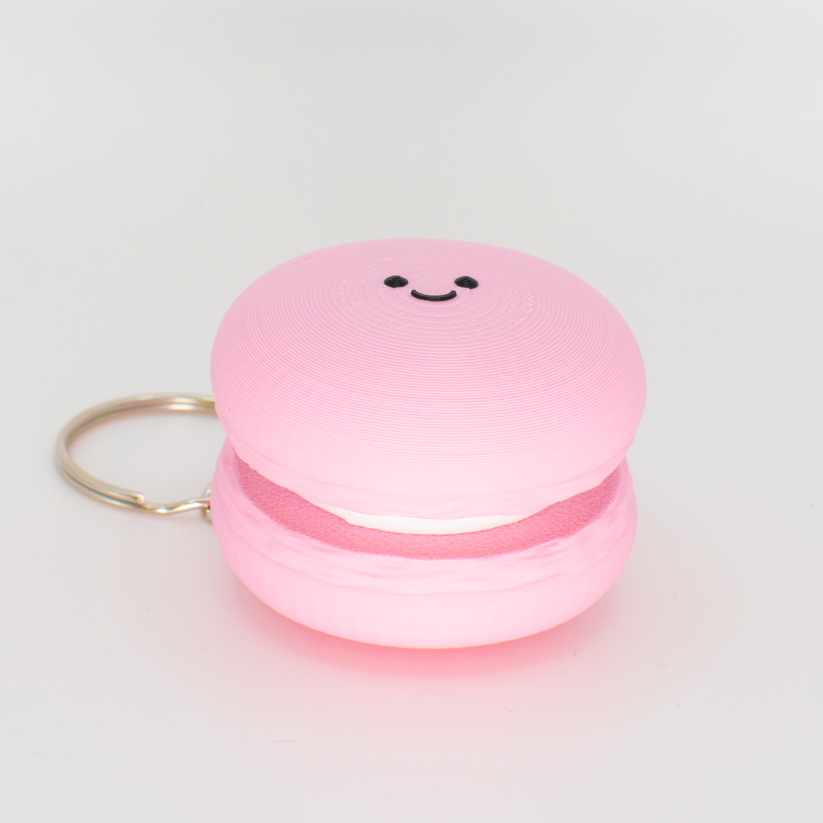 Smiley Macaron Fidget Clicker