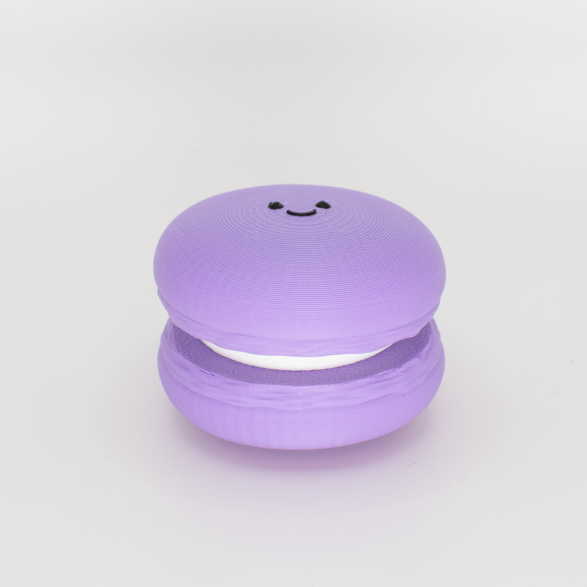 Smiley Macaron Fidget Clicker