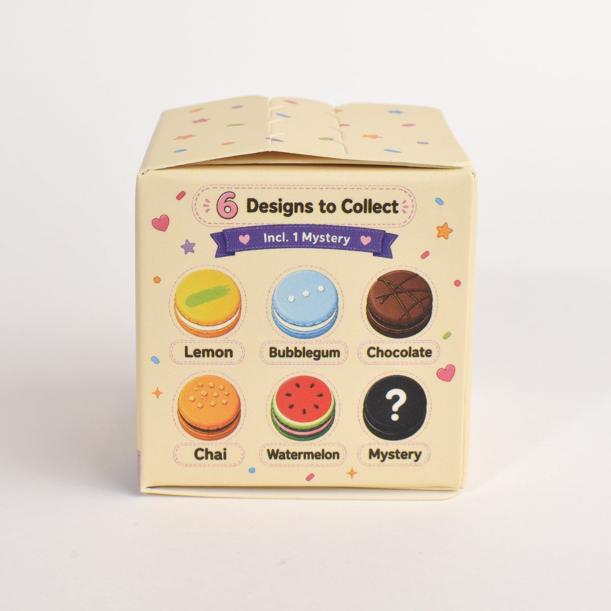 Mystery Macaron Fidget Clicker, side view