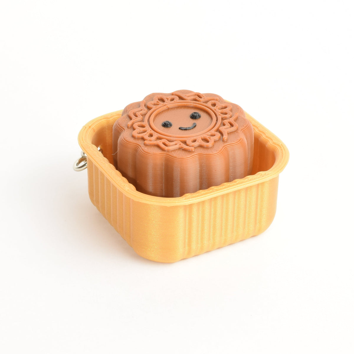 Mooncake Fidget Clicker, single keychain