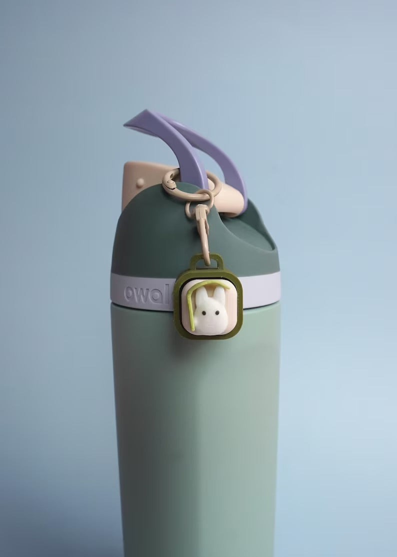 Custom Name Bubble Clicker Keychain (Pistachio Green)