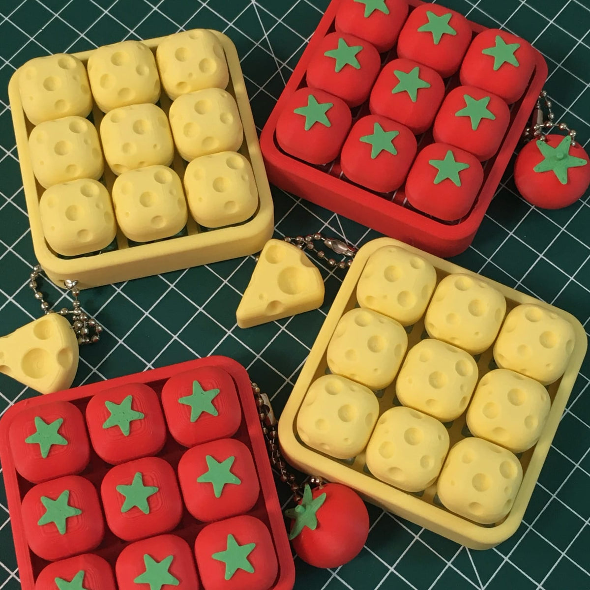 Mini Keyboard Keychain