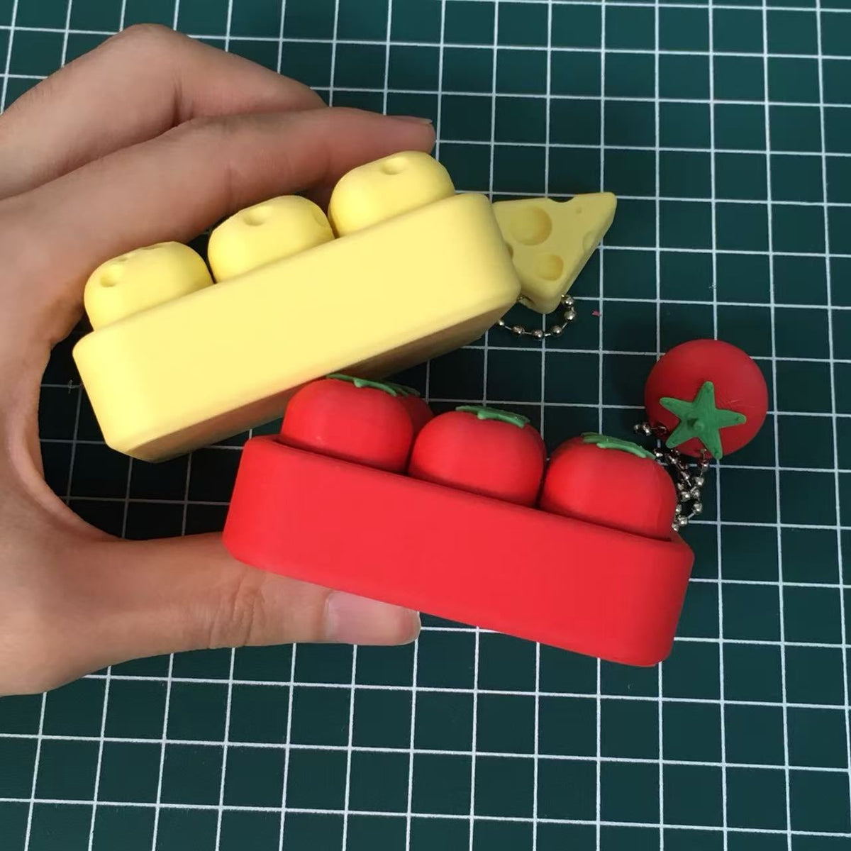 Mini Keyboard Keychain