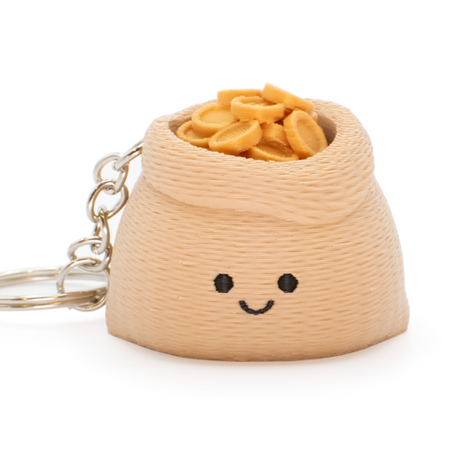 Gold Coin Sack Fidget Clicker