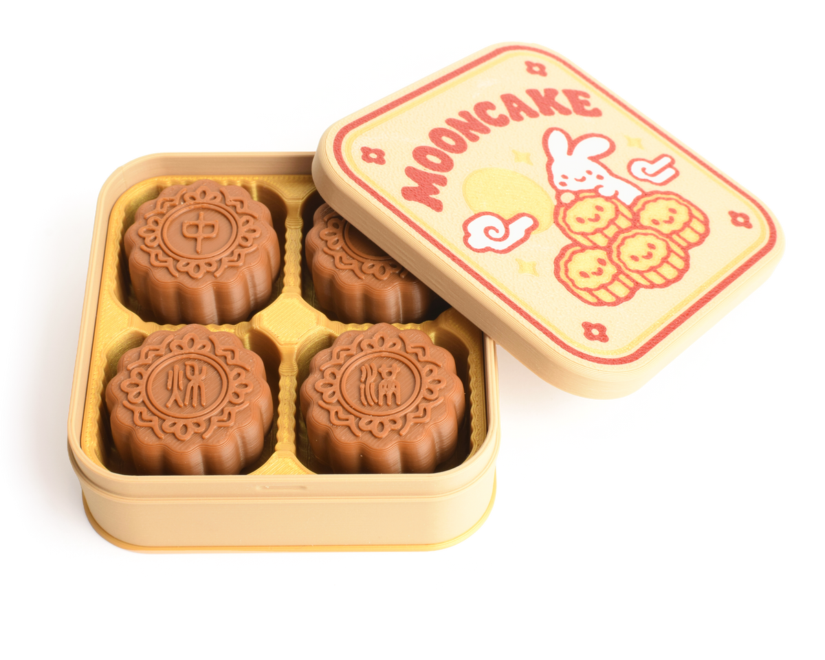Mooncake Fidget Clicker, gift tin