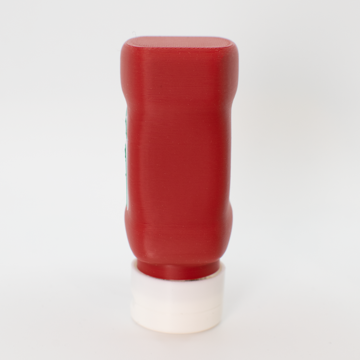 Ketchup Bottle Fidget Clicker, side view