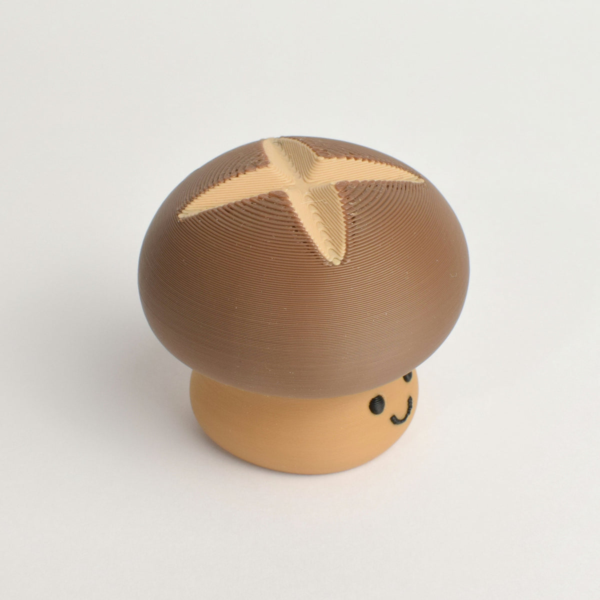 Shiitake Mushroom Fidget Clicker, top view