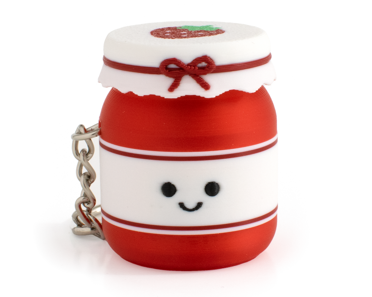 Strawberry Jam Jar Fidget Clicker