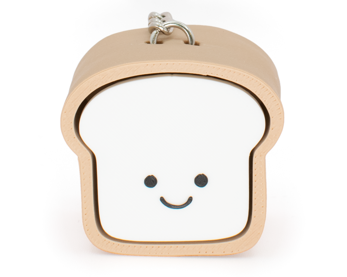 White Bread Loaf Fidget Clicker