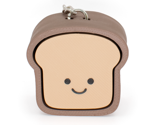 Brown Bread Loaf Fidget Clicker